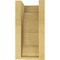 Ekena Millwork 5"W x 5"D x 10"H Wide Asheboro Rough Cedar Woodgrain TimberThane Corbel, Primed Tan CORUR05X05X10ASHRCPR - alternate 6